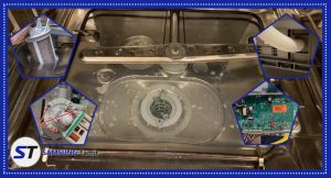 علت تخلیه نشدن آب ظرفشویی سامسونگ