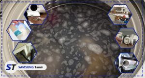 علت تخلیه نشدن آب لباسشویی سامسونگ
