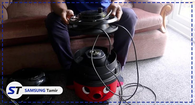 نحوه رفع مشکل جمع نشدن سیم جاروبرقی