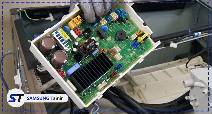 مشکل در برد الکترونیکی لباسشویی