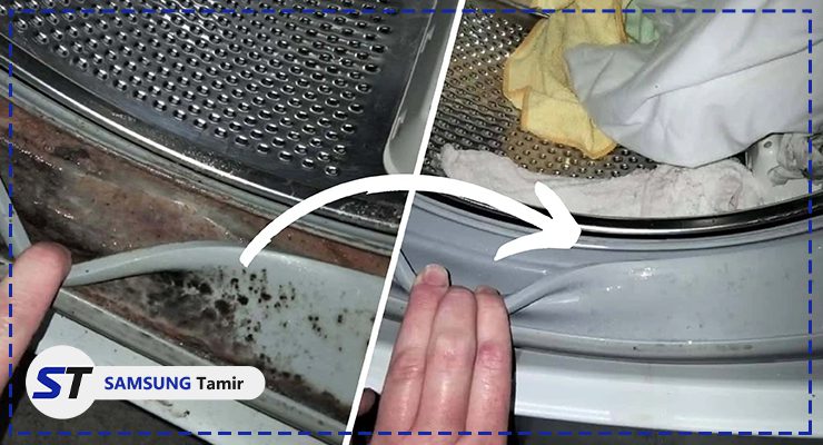 نحوه جرم گیری لباسشویی سامسونگ بصورت گام به گام
